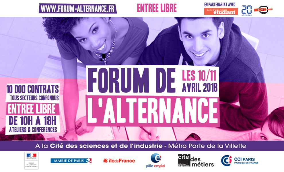 Forum de l'alternance à Paris